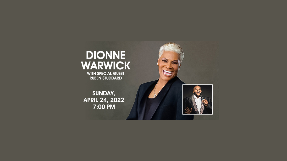 Dionne Warwick with Special Guest Ruben Studdard at Genesee Theatre
